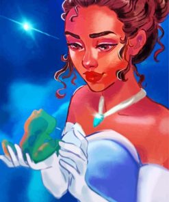 Princess Tiana and The Frog Diamond Painting