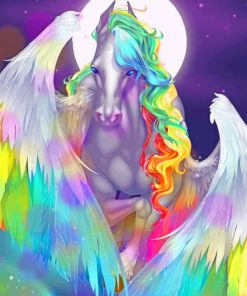 Rainbow Unicorn Diamond Painting