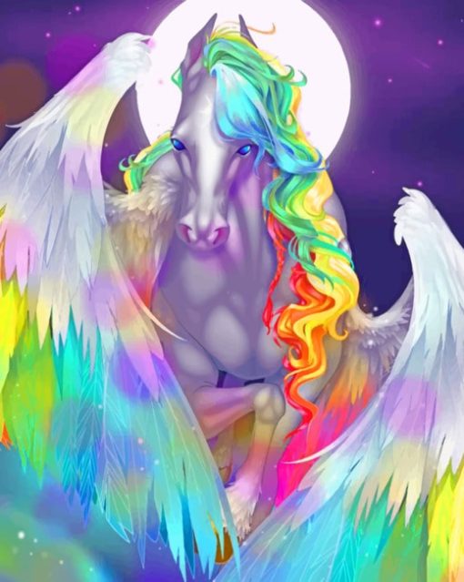 Rainbow Unicorn Diamond Painting