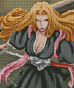 Rangiku Matsumoto Bleach Anime Diamond Painting