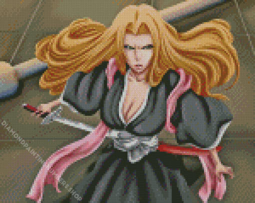 Rangiku Matsumoto Bleach Anime Diamond Painting