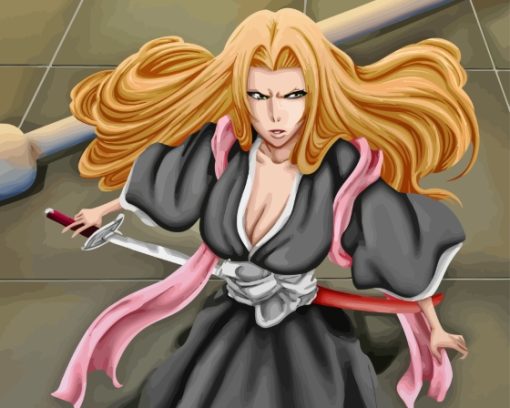 Rangiku Matsumoto Bleach Anime Diamond Painting