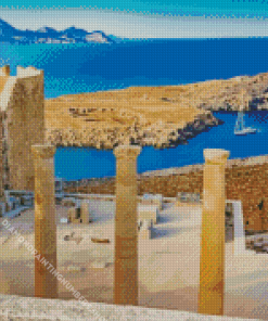 Rhodos Lindos Diamond Painting