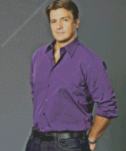 Richard Castle Serie Character Diamond Painting