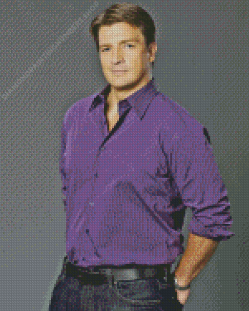 Richard Castle Serie Character Diamond Painting