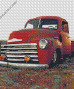 Rusty Chevrolet Diamond Painting