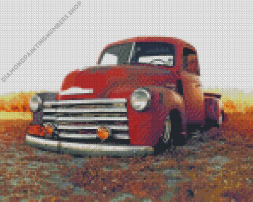 Rusty Chevrolet Diamond Painting