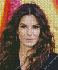 Sandra Bullock Diamond Painting