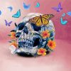 Skulls And Butterflies Diamond Painting