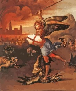 St Michael Raphael Diamond Painting