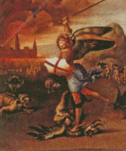 St Michael Raphael Diamond Painting