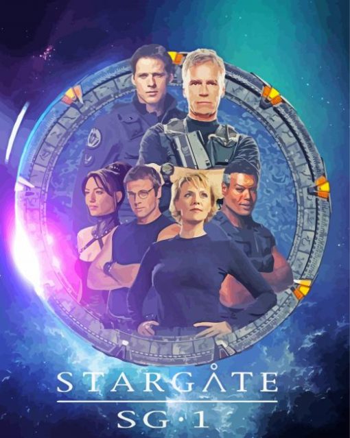 Stargate SG 1 Poster Diamond Painting