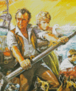 Swiss Family Robinson Art Diamond Painting