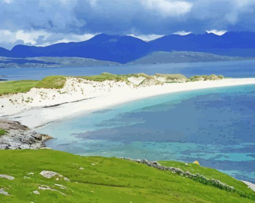 Taransay Scotland Diamond Painting