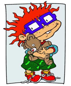 Teddy Bear And Chuckie Rugrats Diamond Painting