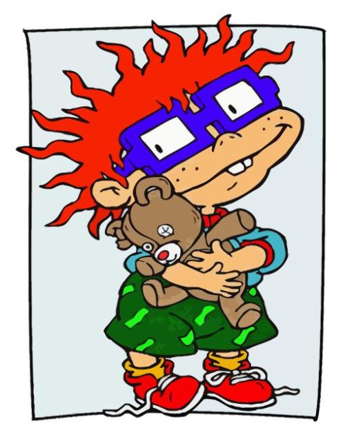 Teddy Bear And Chuckie Rugrats Diamond Painting