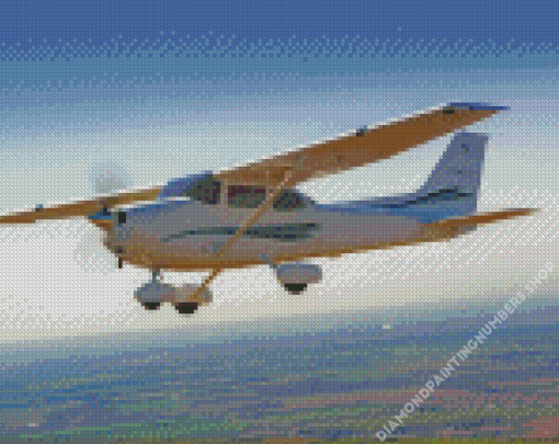 The Cessna Aircraft Diamond Painting