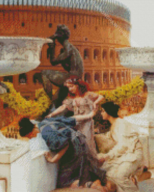 The Colosseum By Alma Tadema Diamond Painting