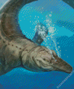 The Mosasaurus Art Diamond Painting