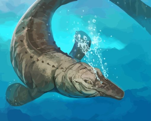 The Mosasaurus Art Diamond Painting