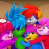 The Popples Characters Diamond Painting