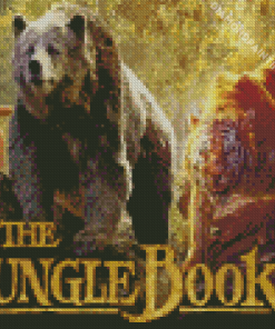 The Jungle Book Movie Poster Diamond Painting