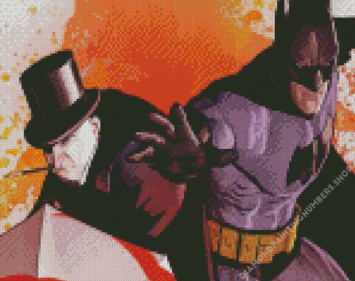 The Penguin Batman Film Diamond Painting