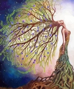 The Tree Of Life Woman Diamond Painting