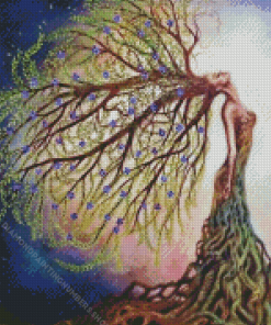 The Tree Of Life Woman Diamond Painting