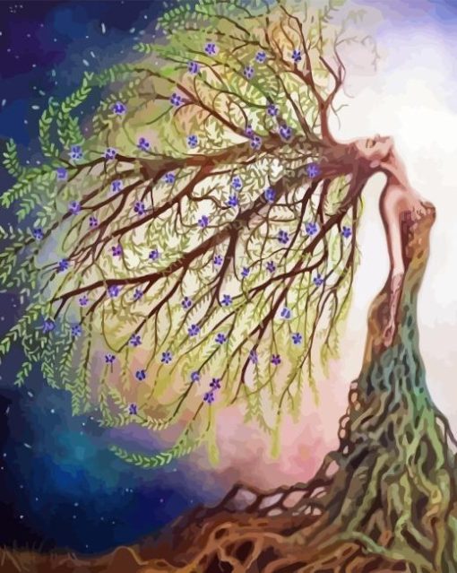 The Tree Of Life Woman Diamond Painting