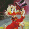 Uncle Scrooge Cartoon Character Diamond Painting