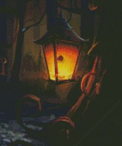 Vintage Magical Lantern Diamond Painting