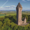 Wallace Monument Stirling Tower Diamond Painting