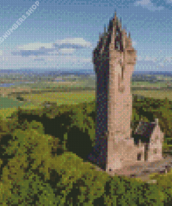 Wallace Monument Stirling Tower Diamond Painting