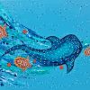 Whale Shark Aboriginal Diamond Painting