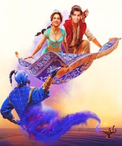 Aladdin And Jasmine Diamond Painting