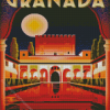 Alhambra Spain Diamond Painting