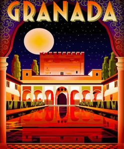 Alhambra Spain Diamond Painting