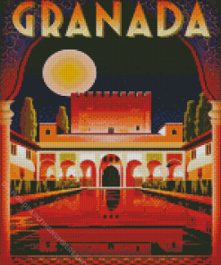 Alhambra Spain Diamond Painting