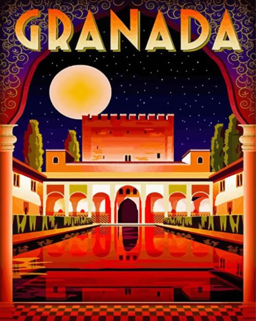 Alhambra Spain Diamond Painting