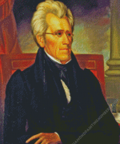 Andrew Jackson Diamond Painting