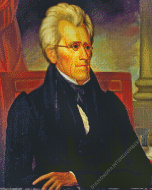 Andrew Jackson Diamond Painting