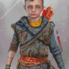 Atreus God of War Game Diamond Painting