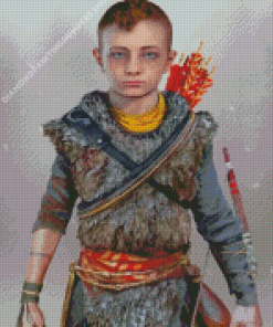 Atreus God of War Game Diamond Painting