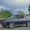 Black 1968 Amc Amx Car Diamond Painting