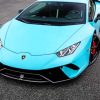 Blue Lamborghini Diamond Painting