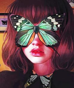 Butterfly Girl Diamond Painting