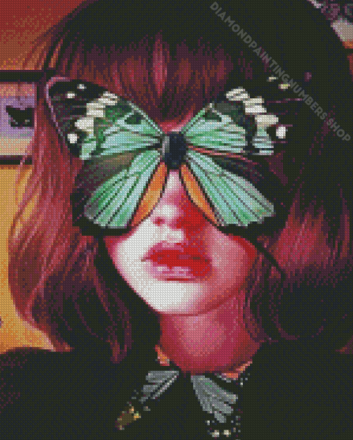 Butterfly Girl Diamond Painting