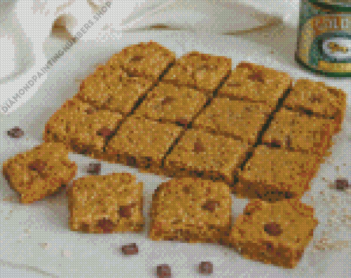 Chocolate Chip Flapjacks Diamond Painting