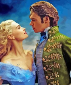 Cinderella and Kit Diamond Painting